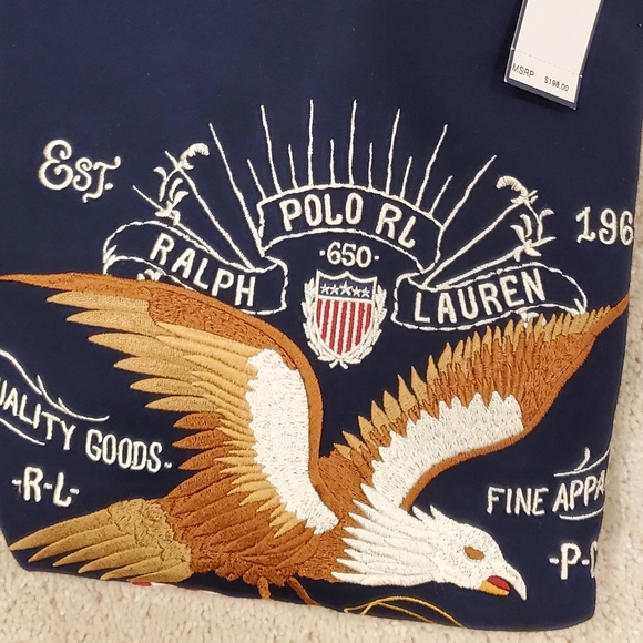 Ralph Lauren Embroidered Eagle Sweatshirt - Picture 5 of 6